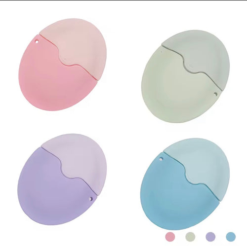 1PC New Silicone Suncream Roller Applicator Refillable Oval Isolation Lotion Cream Bottles