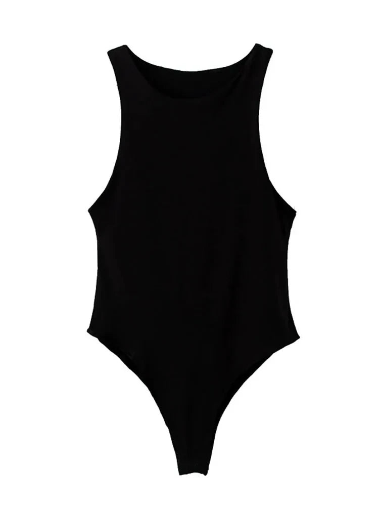 Slim Fit Casual Bodysuit
