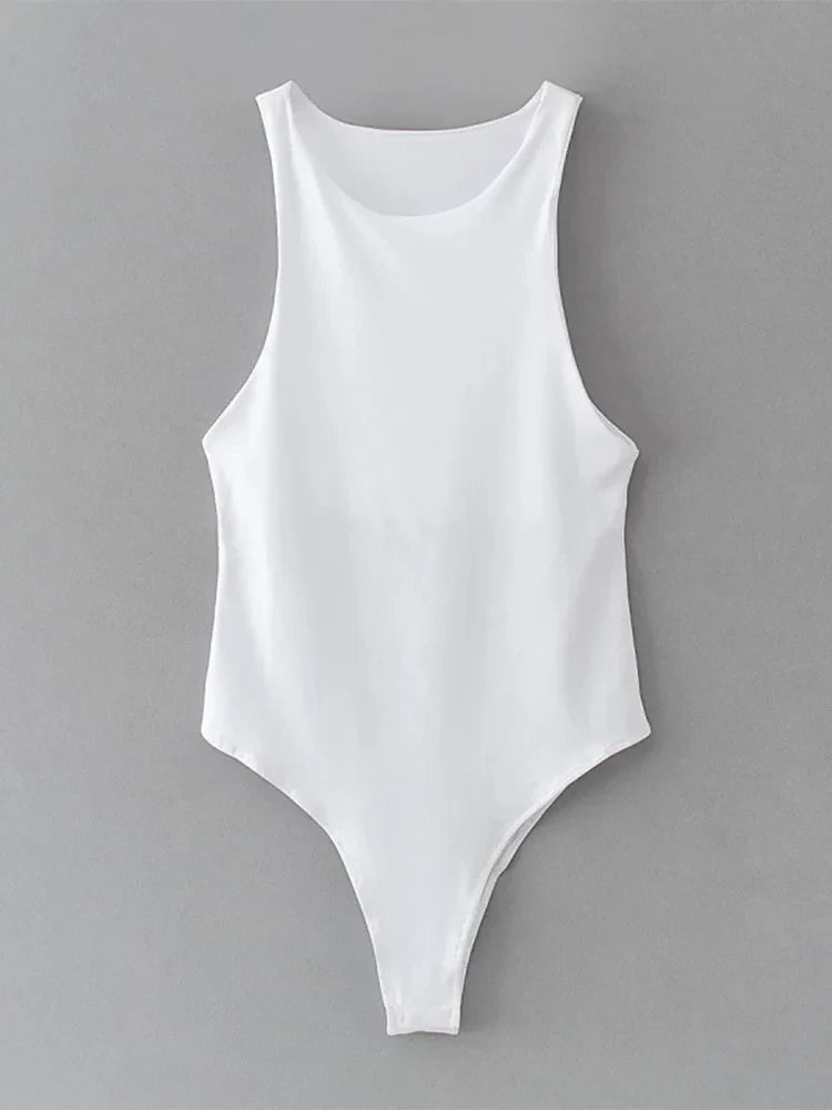 Slim Fit Casual Bodysuit